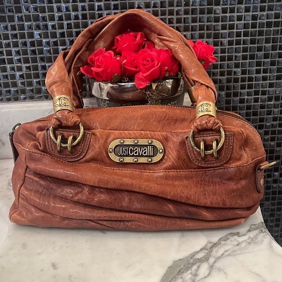 Just Cavalli Handbags - Authentic just CAVALLI leather handbag